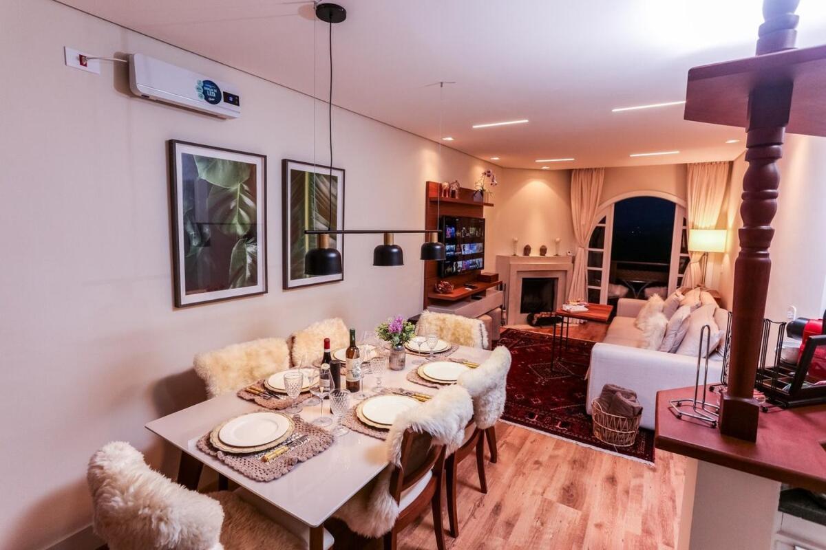 Quatre Saison 412 - Flat Nas Montanhas Perfeito Para Relaxar Campos do Jordao Luaran gambar